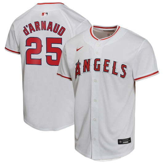 Travis d'Arnaud Los Angeles Angels Nike Home Replica Player Jersey - White