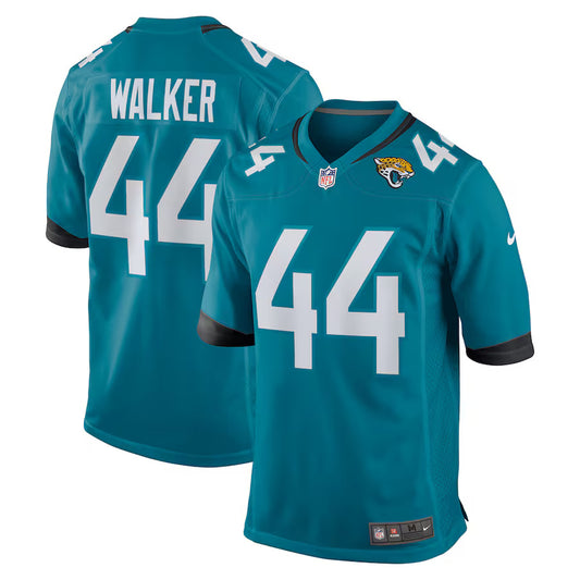 Travon Walker Jacksonville Jaguars Nike Game Player Jersey - Teal