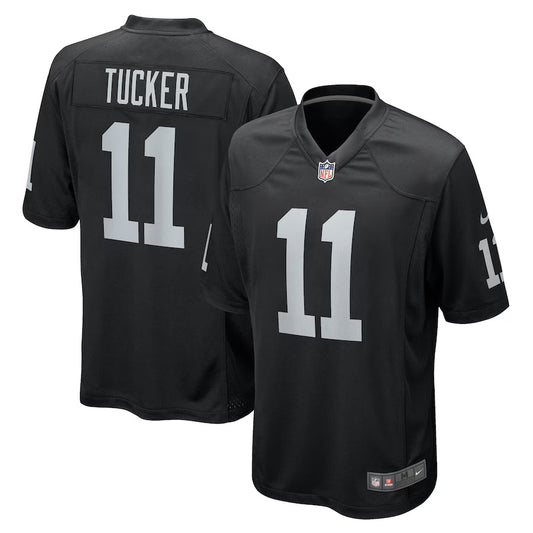 Tre Tucker Las Vegas Raiders Nike Game Player Jersey - Black