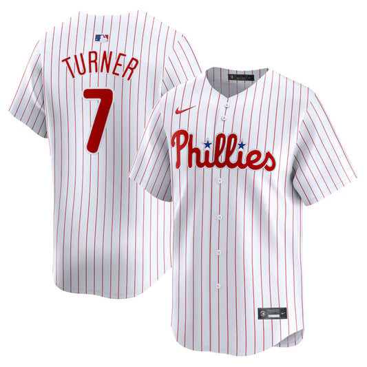 Trea Turner Philadelphia Phillies Nike Home Replica Player Jersey - White