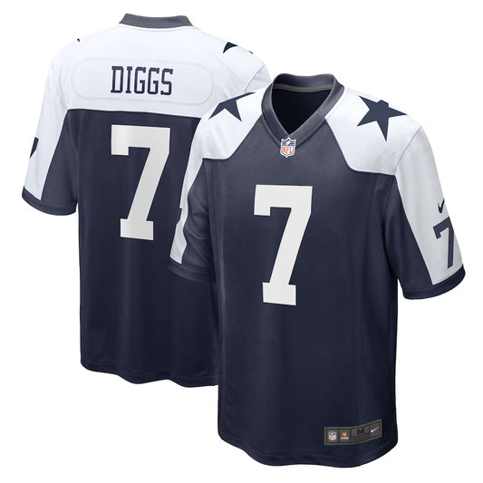Trevon Diggs Dallas Cowboys Nike Alternate Game Player Jersey - Navy