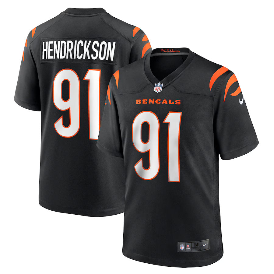 Trey Hendrickson Cincinnati Bengals Nike Game Player Jersey - Black