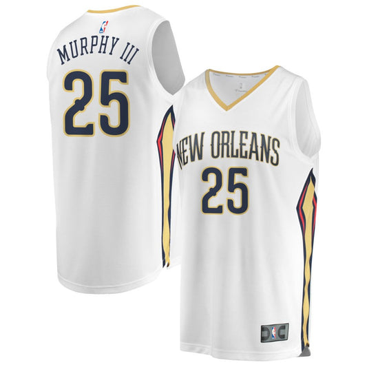 Trey Murphy III New Orleans Pelicans Nike Swingman Association Jersey - White