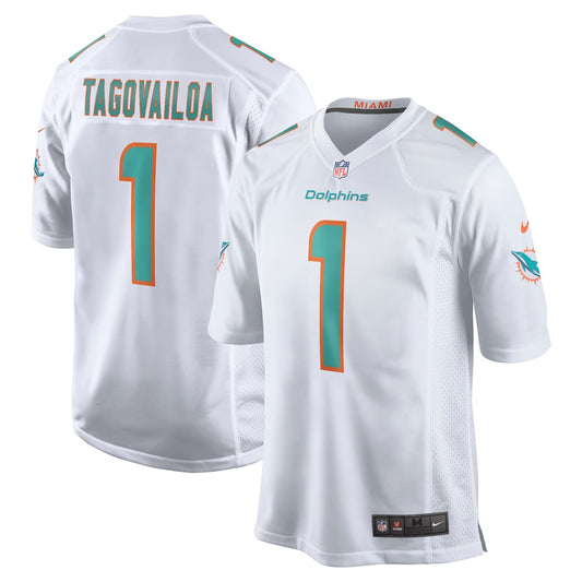 Tua Tagovailoa Miami Dolphins Nike Game Player Jersey - White