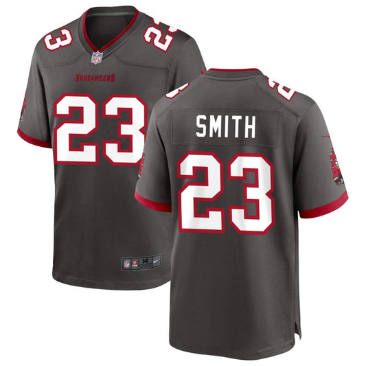 Tykee Smith Tampa Bay Buccaneers Nike Alternate Game Player Jersey - Pewter