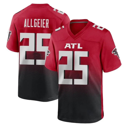 Tyler Allgeier Atlanta Falcons Nike Alternate Game Player Jersey - Red