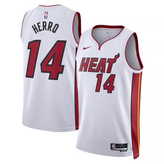 Tyler Herro Miami Heat Nike Swingman Association Jersey - White