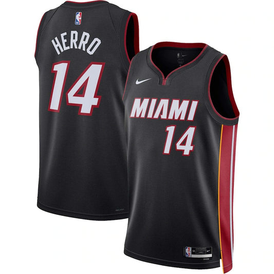 Tyler Herro Miami Heat Nike Swingman Icon Jersey - Black