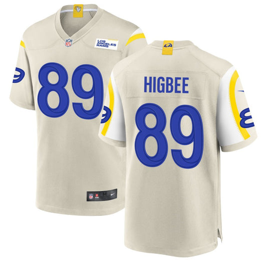 Tyler Higbee Los Angeles Rams Nike Game Player Jersey - Bone