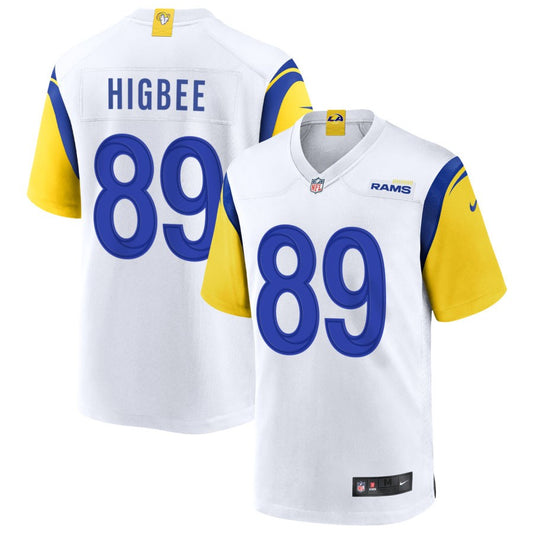 Tyler Higbee Los Angeles Rams Nike Game Player Jersey - White