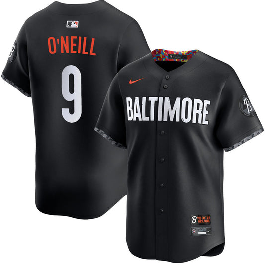 Tyler O'Neill Baltimore Orioles 2023 Nike City Connect Limited Player Jersey - Black
