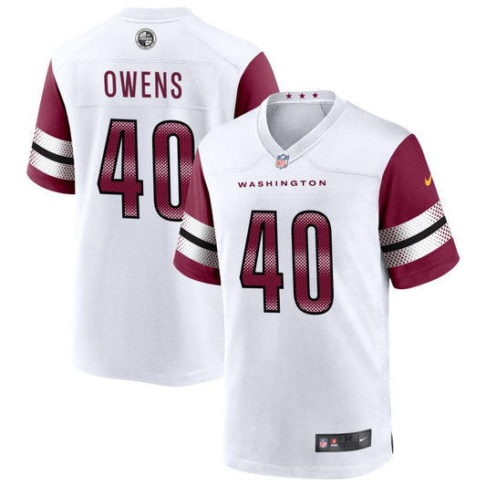 Tyler Owens Washington Commanders Nike Game Player Jersey - White