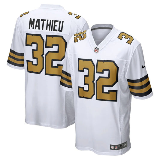 Tyrann Mathieu New Orleans Saints Nike Alternate Game Player Jersey - White