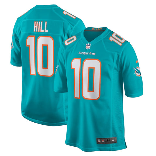 Tyreek Hill Miami Dolphins Nike Game Player Jersey - Aqua