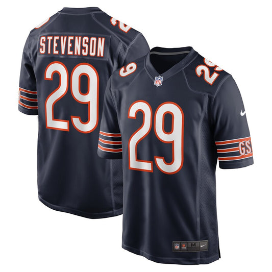 Tyrique Stevenson Chicago Bears Nike Game Player Jersey - Navy
