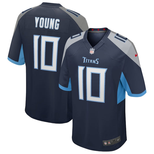 Vince Young Tennessee Titans Throwback Player Jersey - Navy