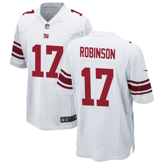 Wan'Dale Robinson New York Giants Nike Game Player Jersey - White