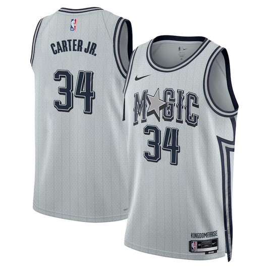 Wendell Carter Jr. Orlando Magic 2024/2025 Nike Swingman City Jersey - Silver