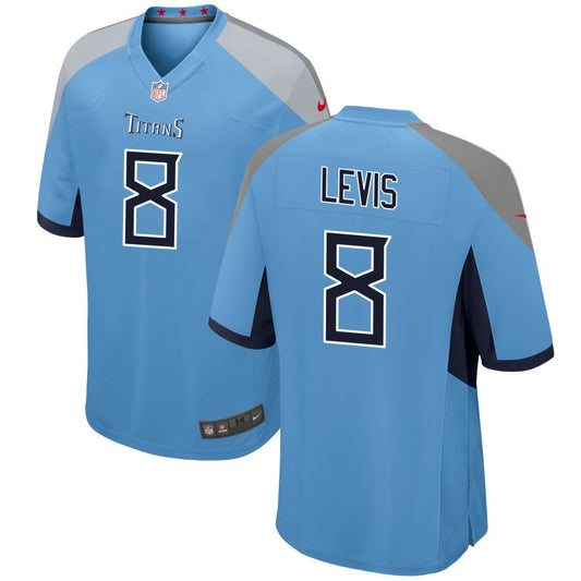 Will Levis Tennessee Titans Nike Alternate Game Player Jersey - Light Blue