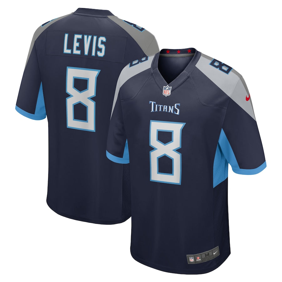 Will Levis Tennessee Titans Nike Game Player Jersey - Navy