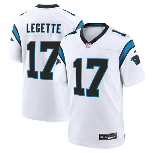 Xavier Legette Carolina Panthers Nike Game Player Jersey - White