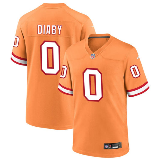 Yaya Diaby Tampa Bay Buccaneers Nike Throwback Game Player Jersey - Orange