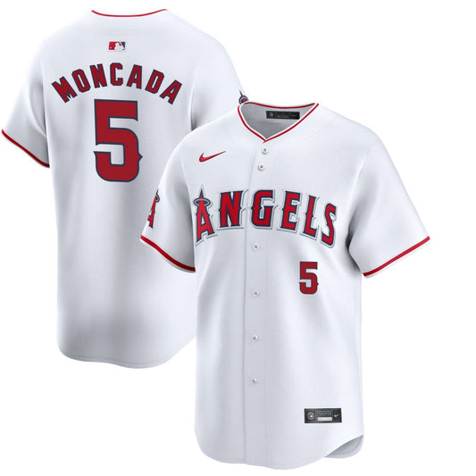 Yoan Moncada Los Angeles Angels Nike Home Replica Player Jersey - White