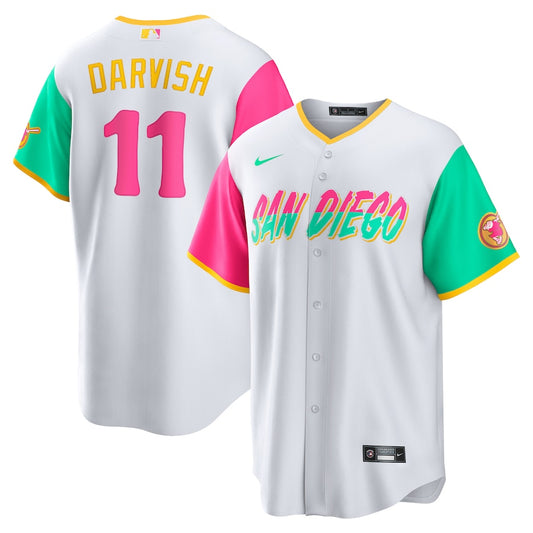 Yu Darvish San Diego Padres Nike City Connect Limited Player Jersey - White