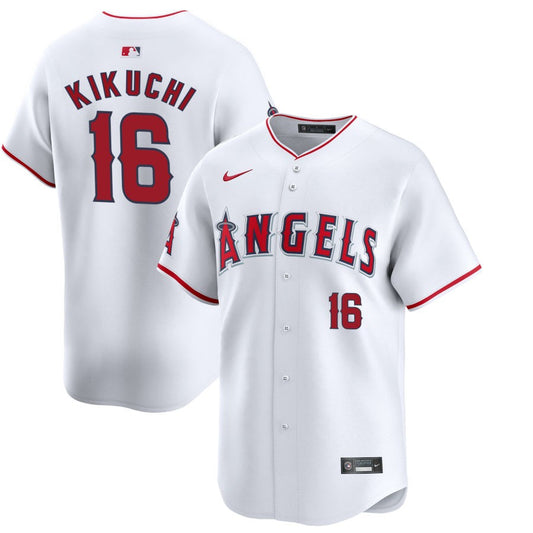 Yusei Kikuchi Los Angeles Angels Nike Home Replica Player Jersey - White