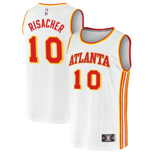 Zacchaire Risacher Atlanta Hawks Nike Swingman Association Jersey - White