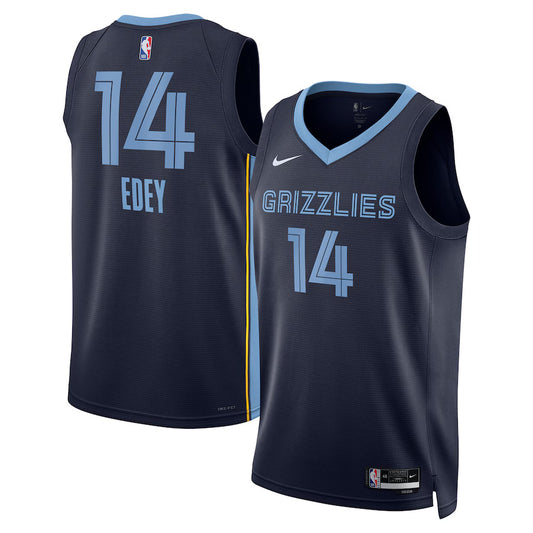 Zach Edey Memphis Grizzlies Nike Swingman Icon Jersey - Navy