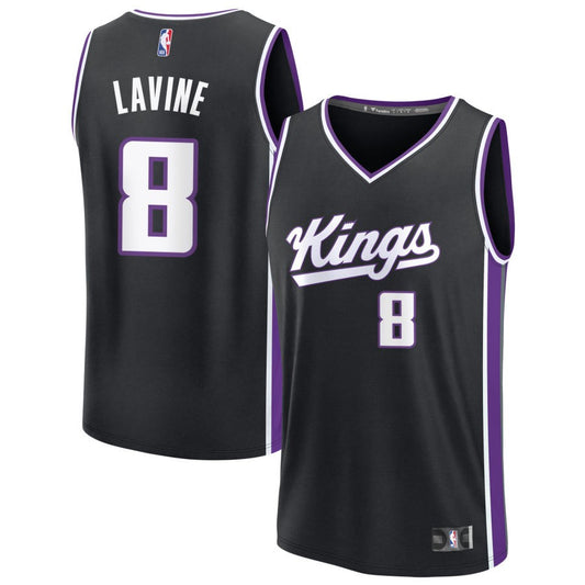 Zach LaVine Sacramento Kings Nike Swingman Icon Jersey - Black