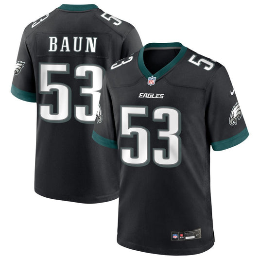 Zack Baun Philadelphia Eagles Nike Alternate Game Player Jersey - Black