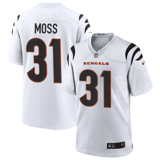 Zack Moss Cincinnati Bengals Nike Game Player Jersey - White