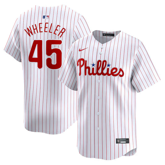 Zack Wheeler Philadelphia Phillies Nike Home Replica Player Jersey - White