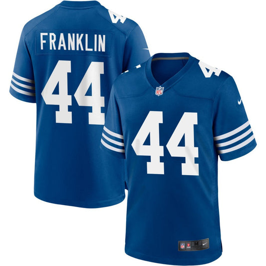 Zaire Franklin Indianapolis Colts Nike Alternate Game Player Jersey - Royal