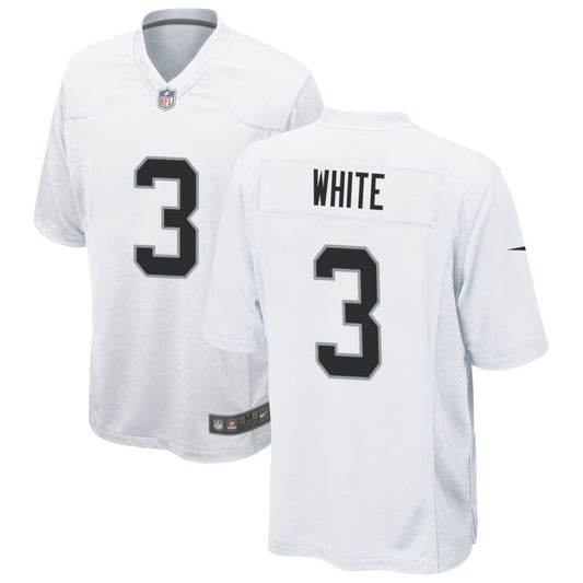 Zamir White Las Vegas Raiders Nike Game Player Jersey - White