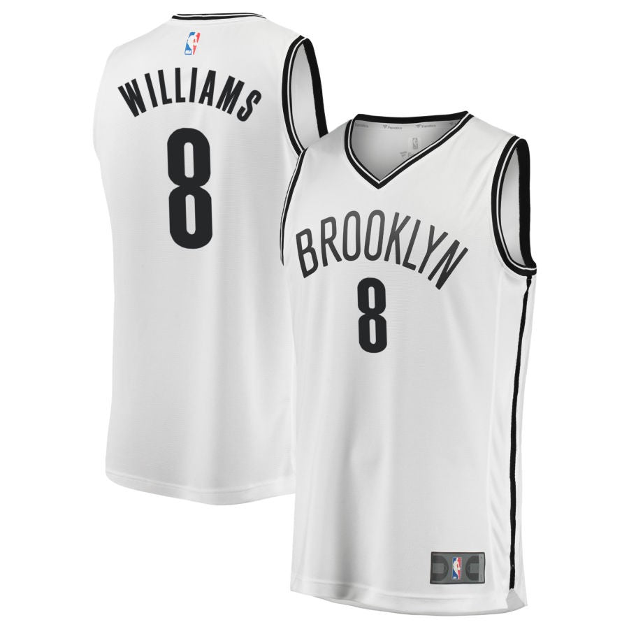 Ziaire Williams Brooklyn Nets Nike Swingman Association Jersey - White